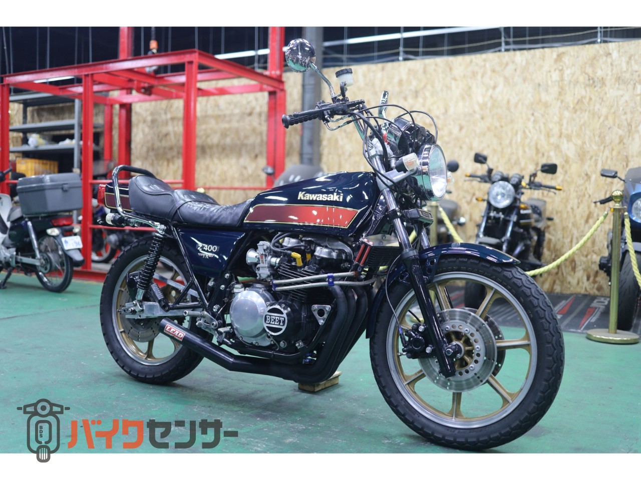 カワサキ Z400FX 国内物 昭和55年12月 フルカスタム リード当時物