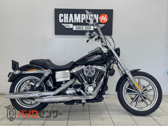 FXDL ローライダー 社外マフラー　クリアキンエアクリ　ラペラシート　エイプハンドル　社外レバー　サドルバックサポート　ＥＴＣ