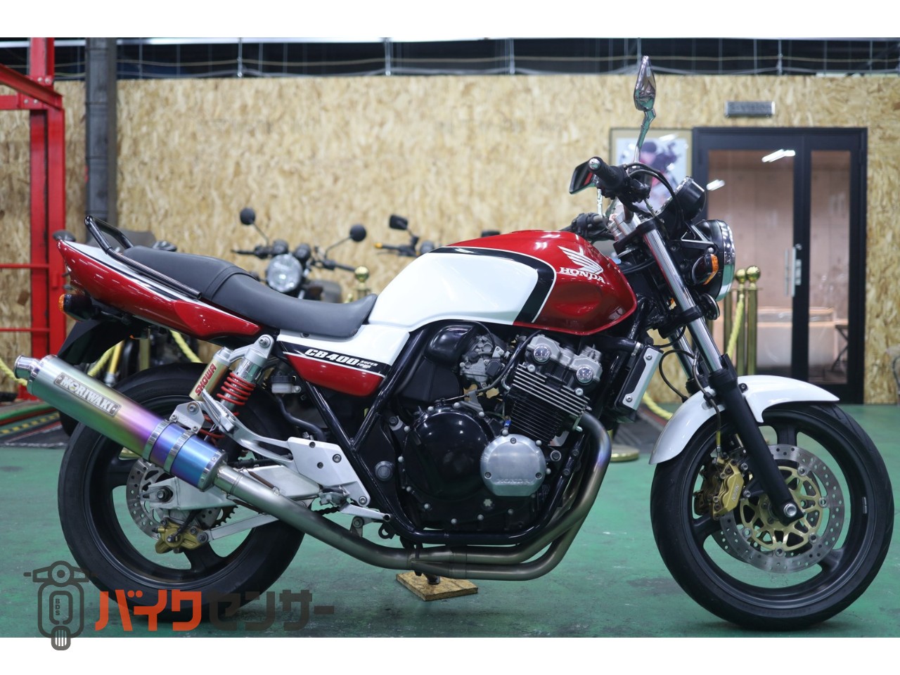 ホンダ CB400 SUPER FOUR VTEC SPEC2 キャブ車 距離少ない モリワキ