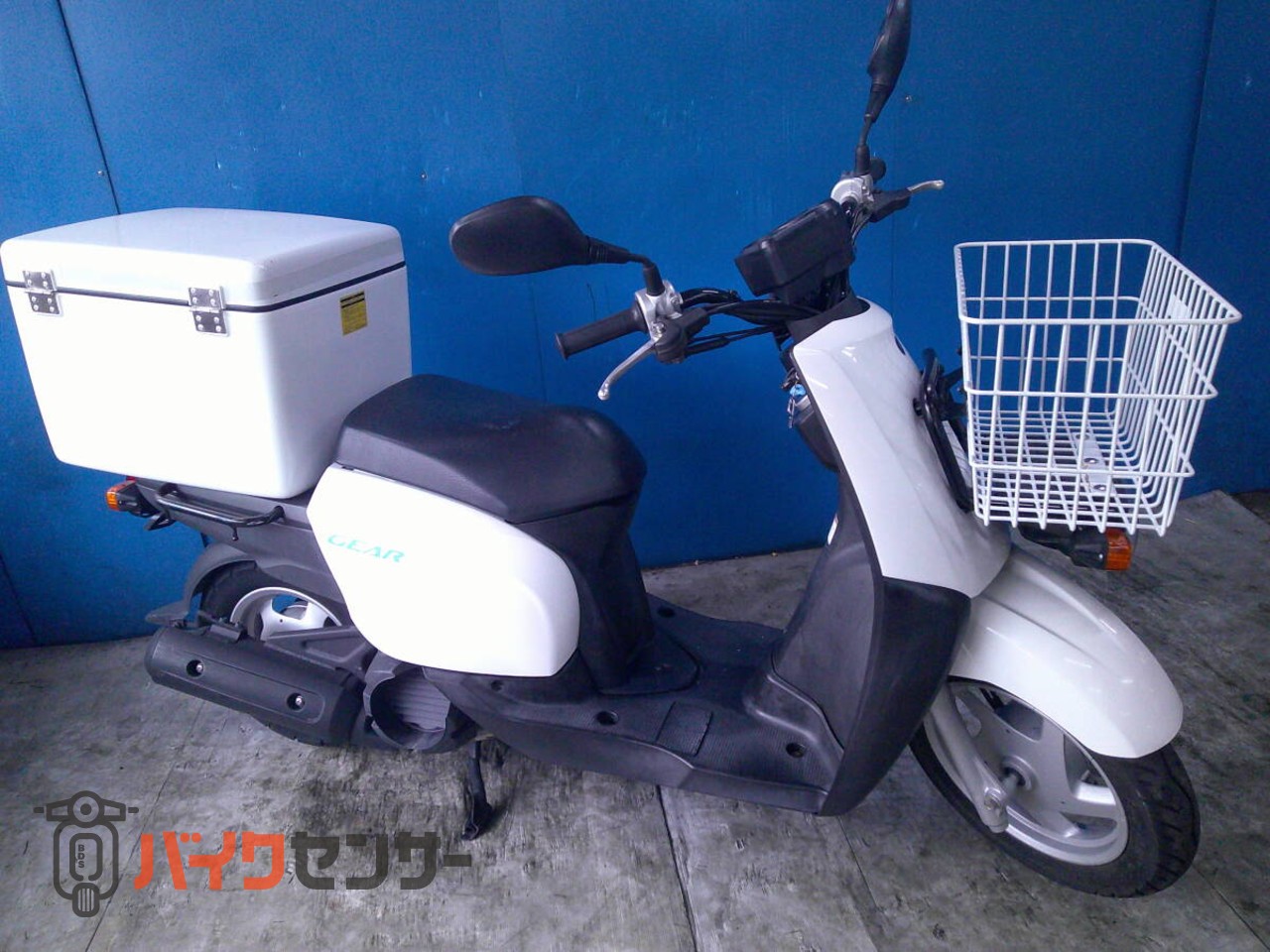 ヤマハ　ギア　UA08J  2万キロ　リアボックス付き　自賠責令和10年3月まであります ヤマハ ギア UA08J 2万キロ リアボックス付き 自賠責令和10年3月まで