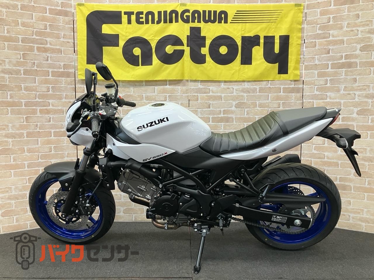 SV650X　2025年モデル　パールテックホワイト_1