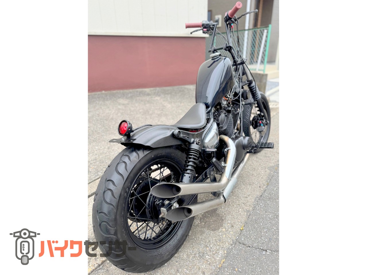 ヤマハ 【動画有り】ビラーゴ250流れるウインカーT＆F製SSタンク