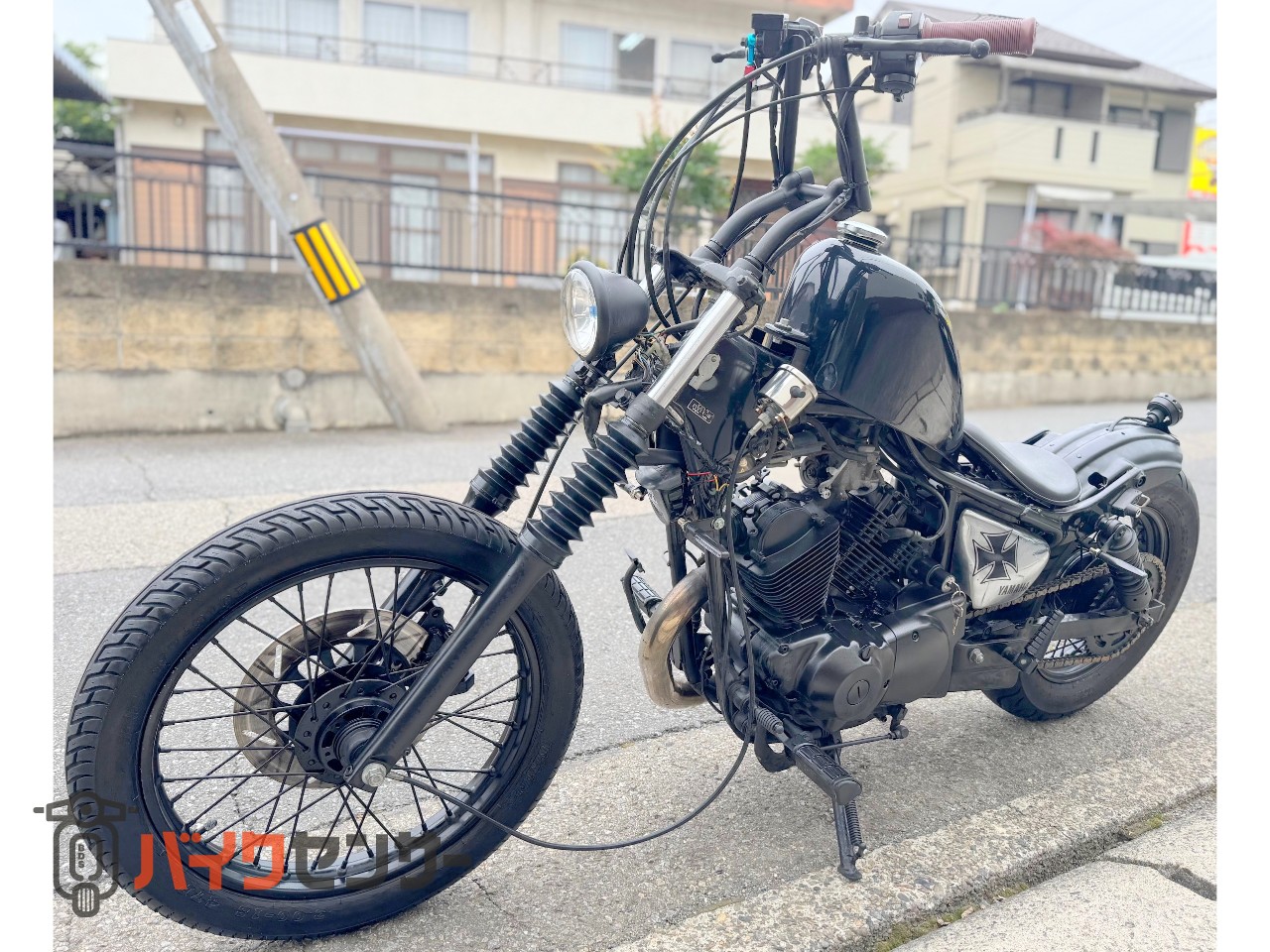 ヤマハ 【動画有り】ビラーゴ250流れるウインカーT＆F製SSタンク