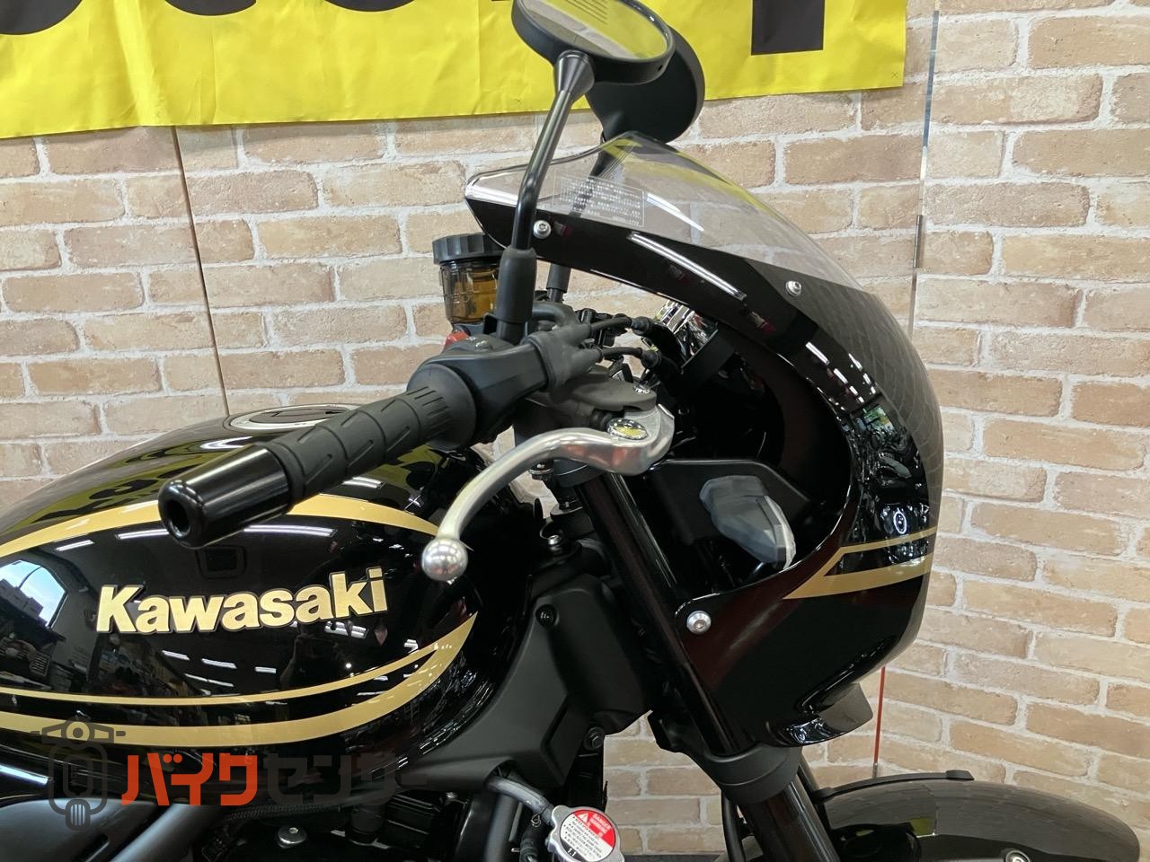 Z900RSカフェ　　ローシート加工　ステップブラケット装備　メタリックディアブロブラック ABS ETC 倒立フォーク_26