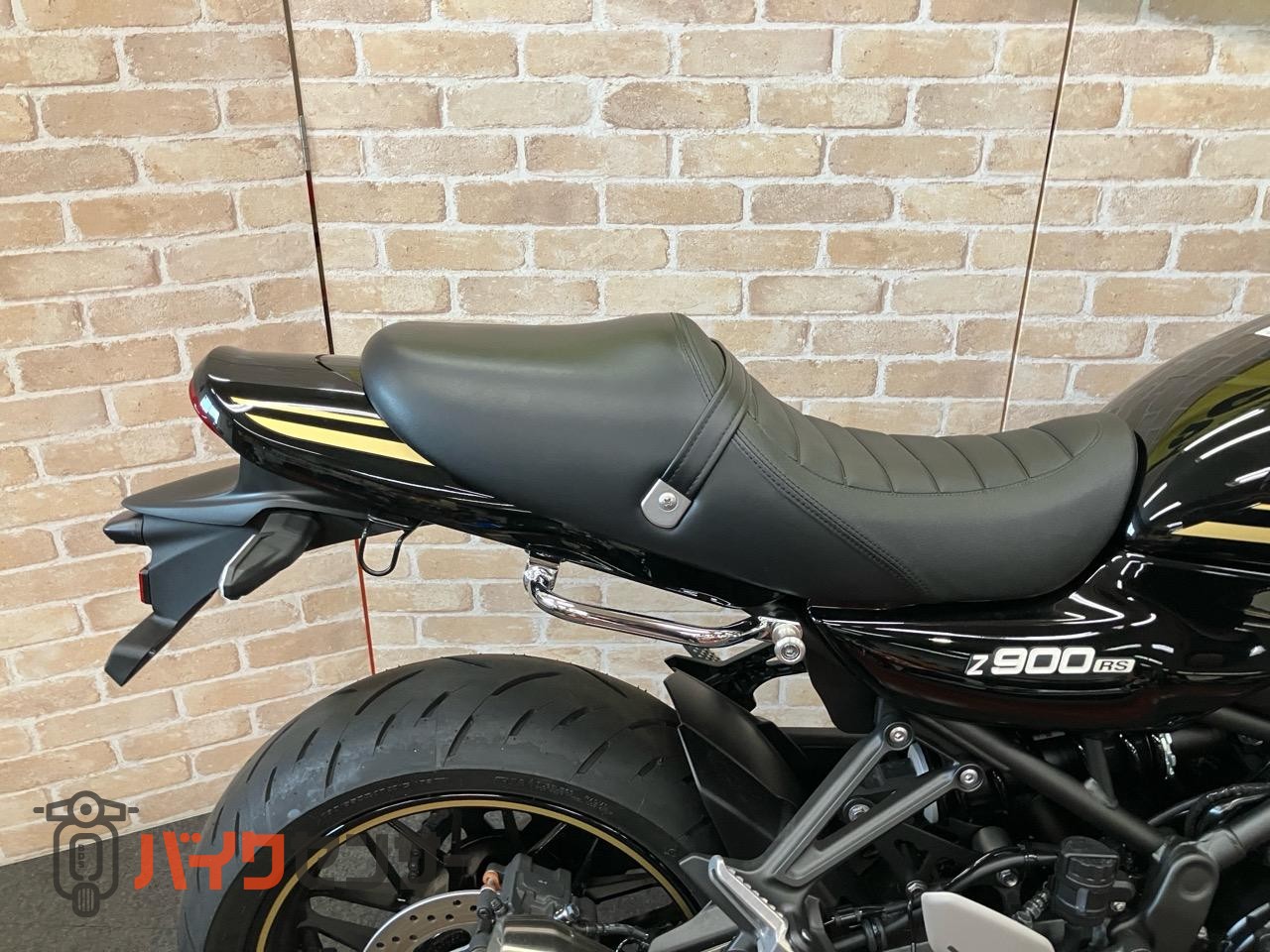 Z900RSカフェ　　ローシート加工　ステップブラケット装備　メタリックディアブロブラック ABS ETC 倒立フォーク_29