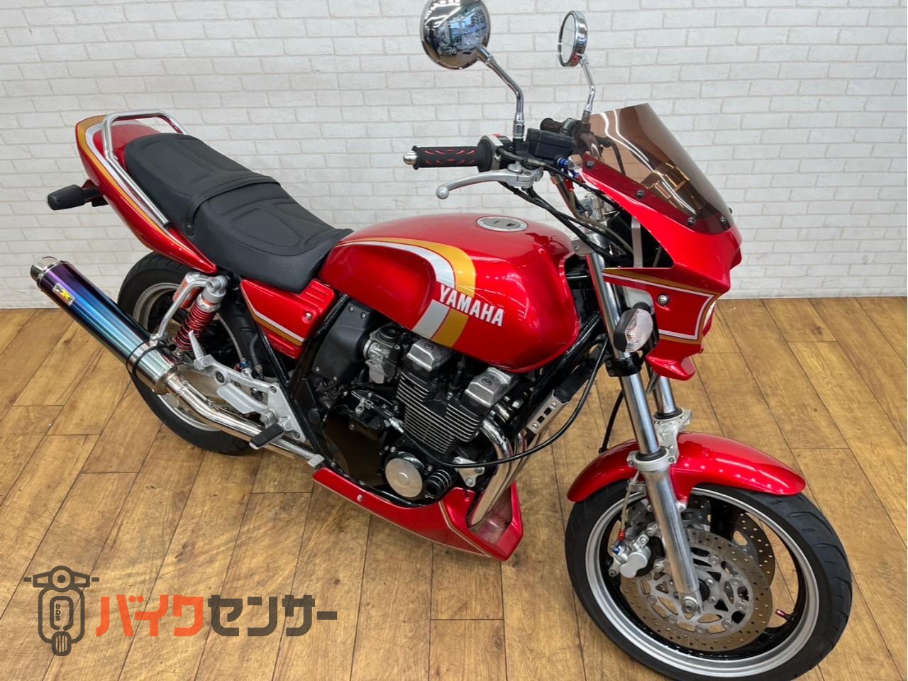 ヤマハ XJR400 リアライズマフラー Rサス ビキニカウル アンダー
