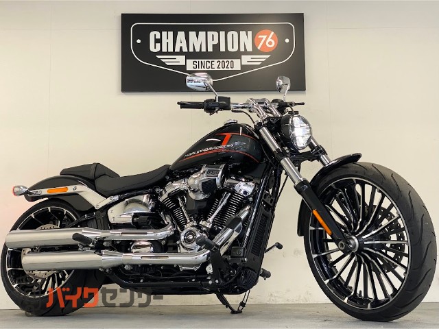 FXBR ソフテイルブレイクアウト ２０２３年モデル　ＳＵＮＤＡＮＣＥスリムレバー　サイドナンバー　ＥＴＣ