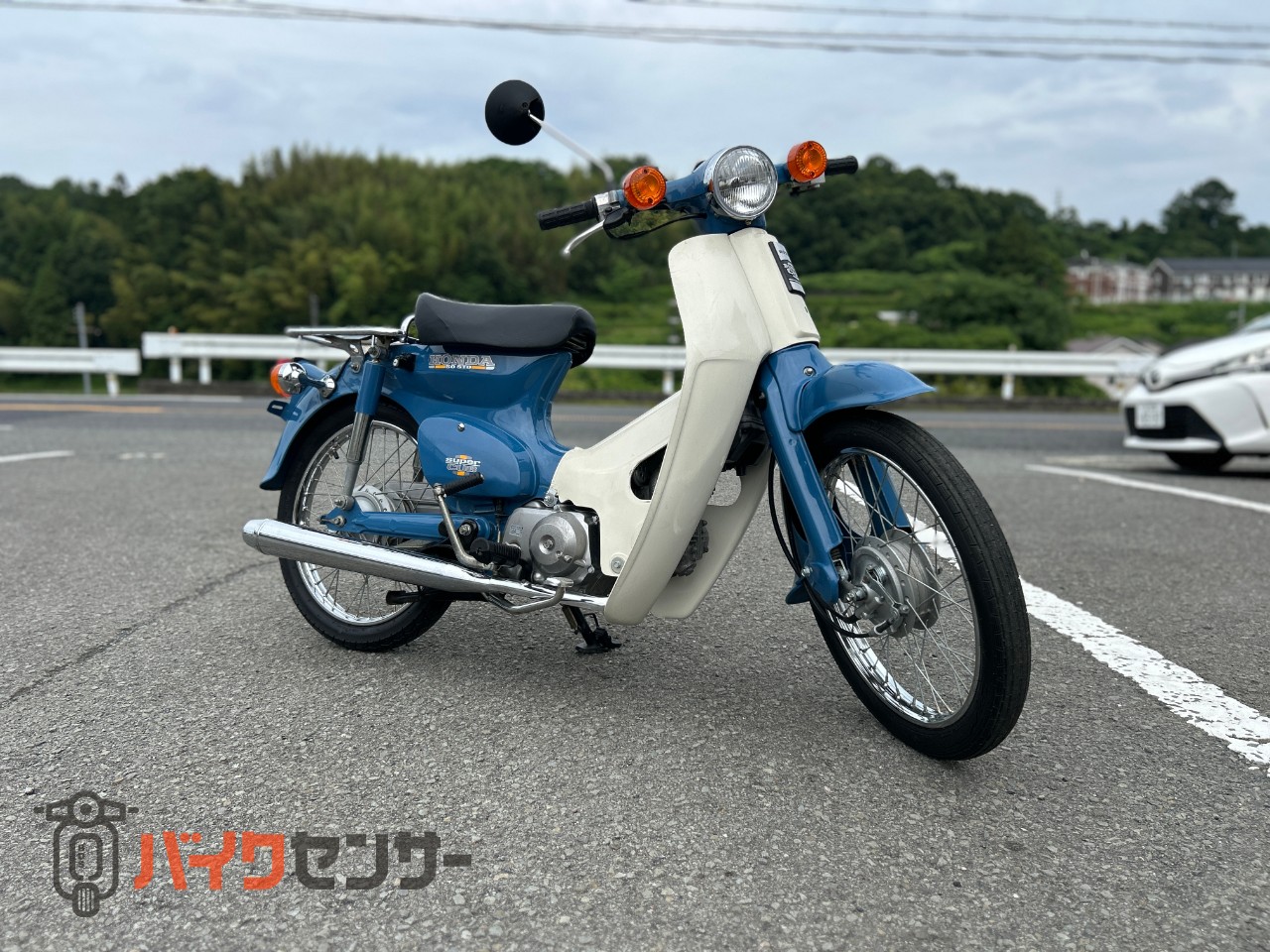 買取強化中！どんな車両も1万円から！★お支払総額5.0万円★ ホンダ プレスカブ50 AA01 フロントカゴ！リアキャリア！低燃費！通勤通学に！ ☆お支払い総額5.5万円☆ 買取強化中！どんな車両も1万円～保証します