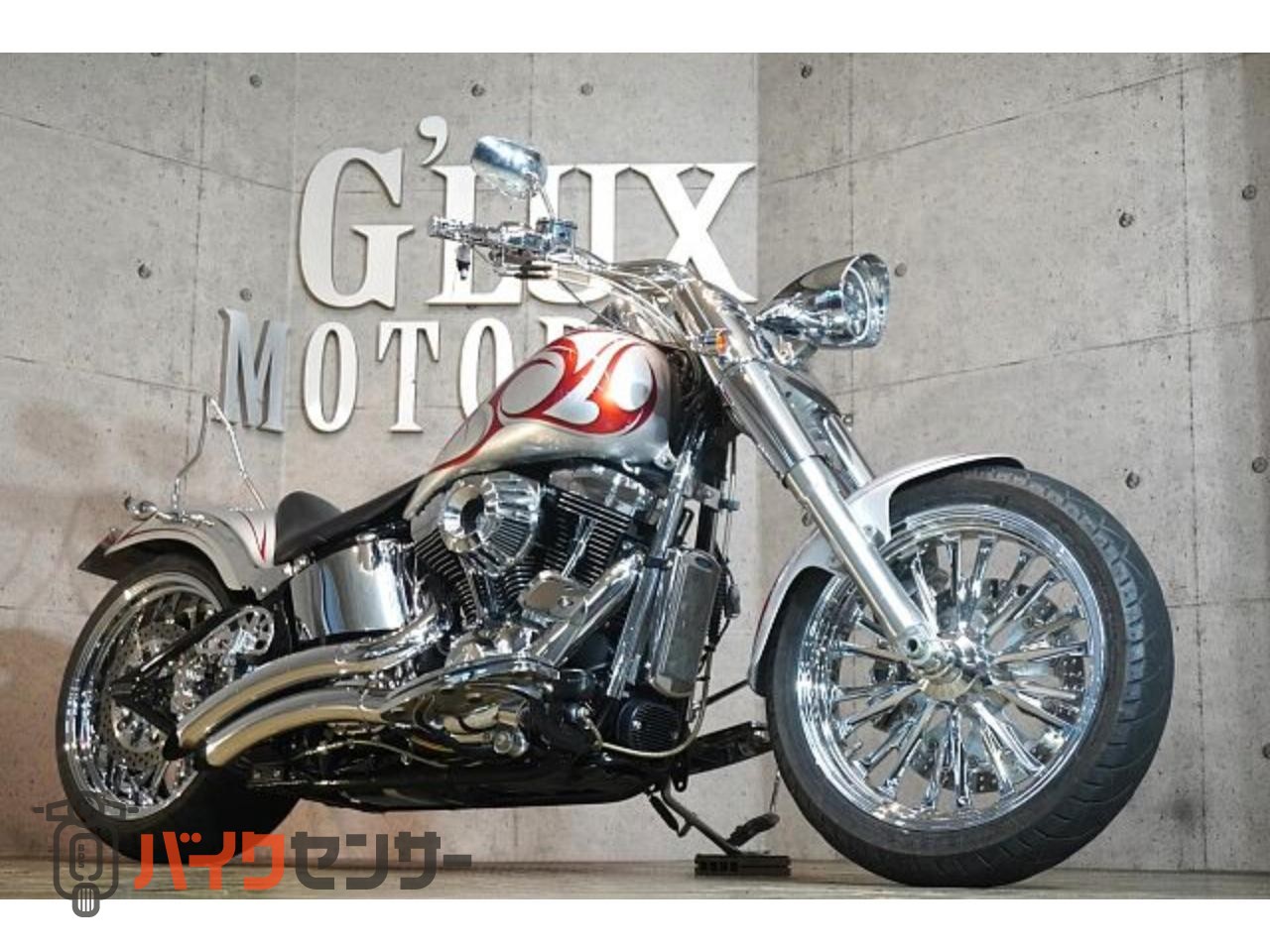 ハーレー FLSTF1580 ファットボーイ 外し バンス&ハインズ ツインスラッシュ スリップオンマフラー サイレンサー　220902BD0127 カスタムギャラリー | 名古屋の中古ハーレー専門店 MotoDB