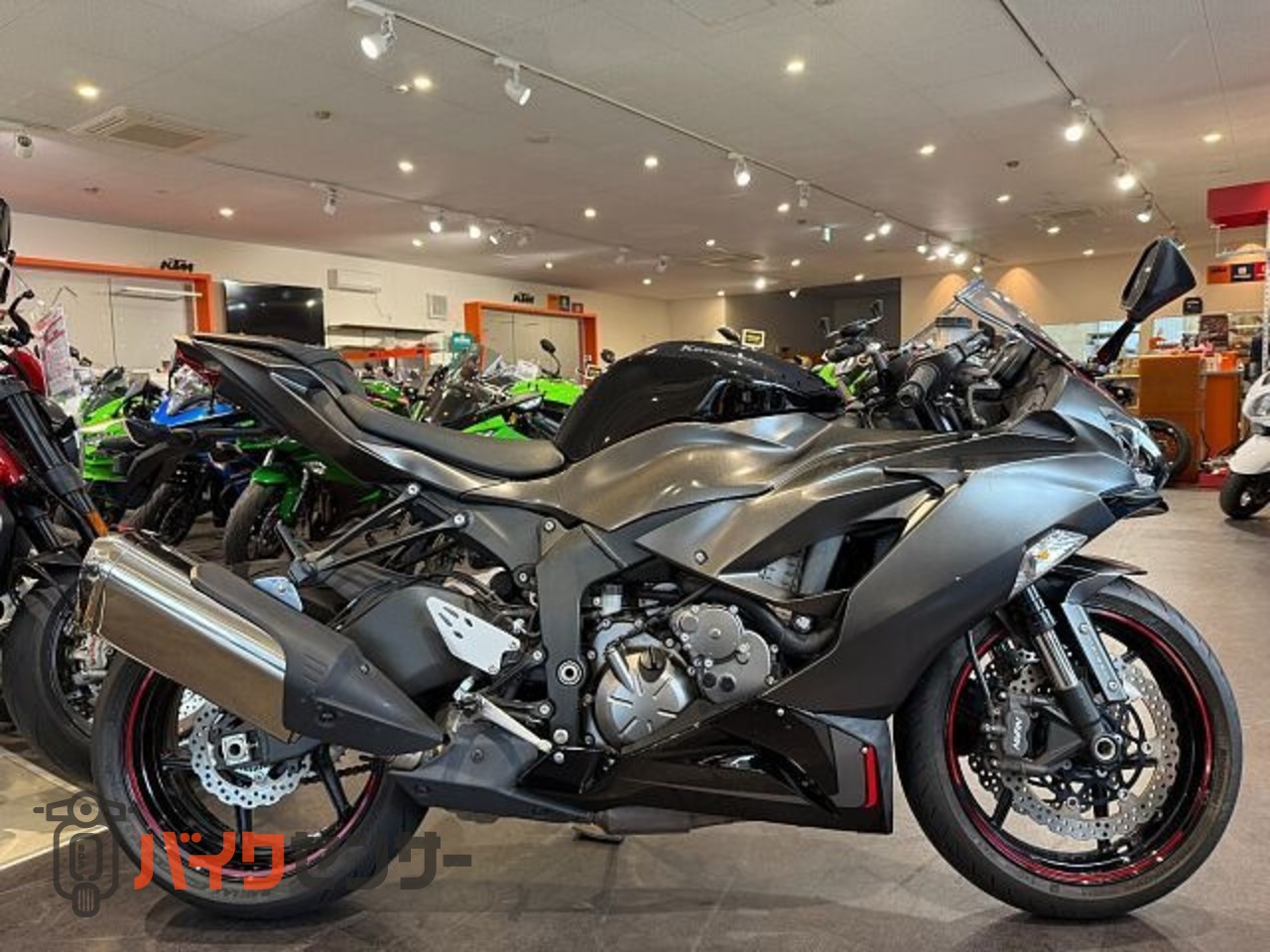 カワサキ NINJA ZX-6R[S0609509525] クイックシフター搭載モデル