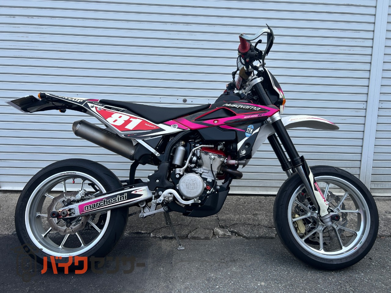 ハスクバーナ　TE250R 最終値下げ ハスクバーナ TE250R モタード仕様 エンジン動画 B515415| BDSバイク