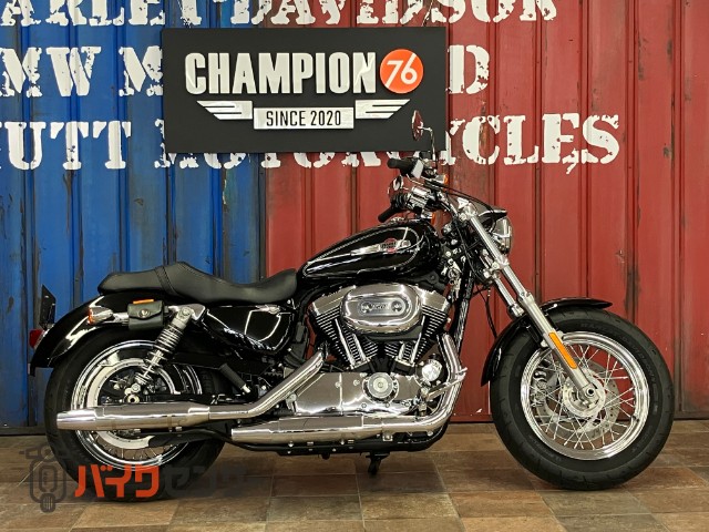 XL1200C カスタム フォワードコントロール ＥＴＣ ノーマルマフラー 左サドルバッグサポート