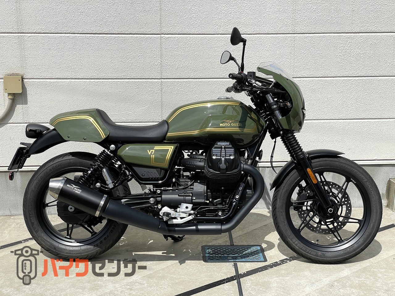 モトグッツィ V7 Stone 850 200km 販売店保証付帯 B517137| BDS