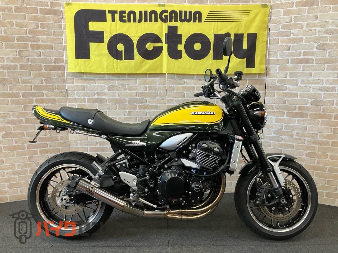 Z900RS イエローボールエディション　SP忠男マフラー　フェンダーレス　ウインカー　ロングテール　ステムエンブレム　ショートZ2ミラー_0
