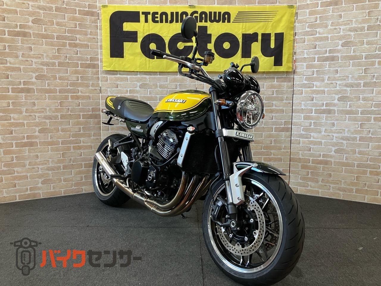 Z900RS イエローボールエディション　SP忠男マフラー　フェンダーレス　ウインカー　ロングテール　ステムエンブレム　ショートZ2ミラー_1