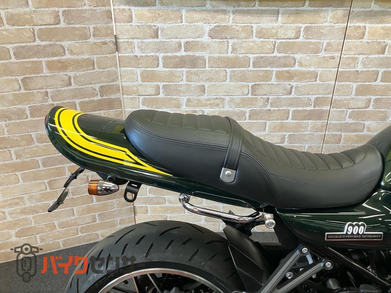 Z900RS イエローボールエディション　SP忠男マフラー　フェンダーレス　ウインカー　ロングテール　ステムエンブレム　ショートZ2ミラー_13