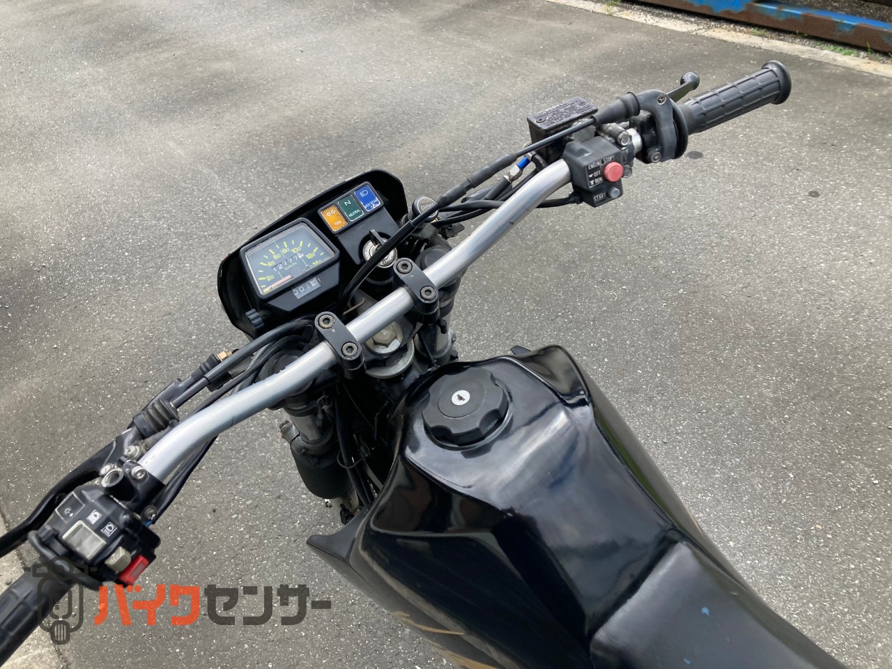ヤマハ セロー225 社外マフラー/LEDウインカー/前後タイヤ新品 B520022