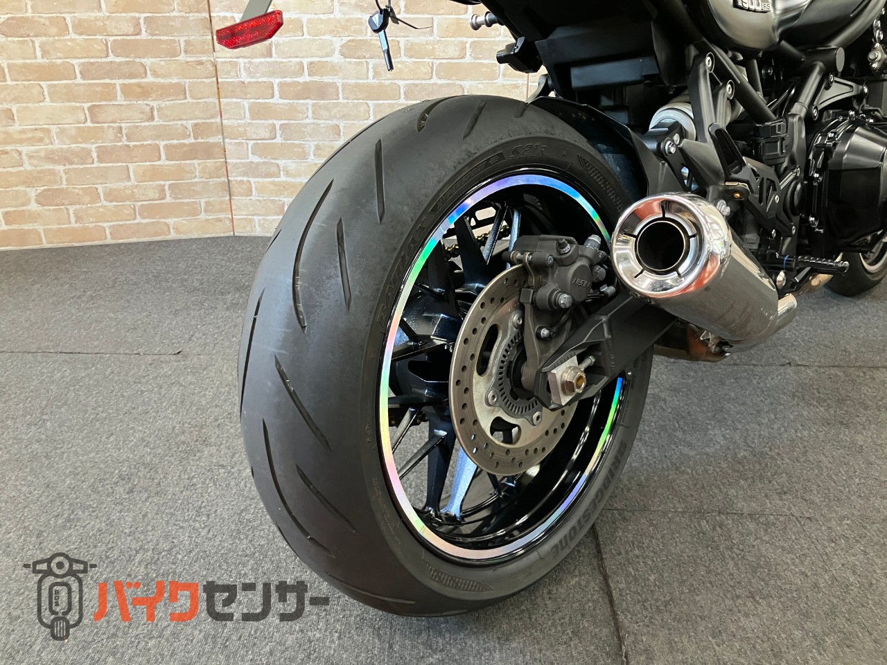 Z900RSカフェ マットブラック塗装　アエラ　ステップ　コアガード　ロングテール　PMCクリアテール　ハイサイダーミラー　モリワキガード_7