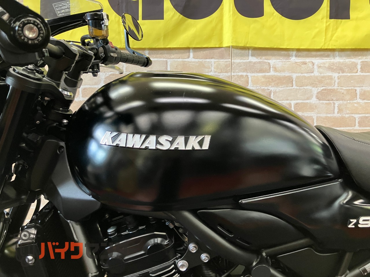 Z900RSカフェ マットブラック塗装　アエラ　ステップ　コアガード　ロングテール　PMCクリアテール　ハイサイダーミラー　モリワキガード_20