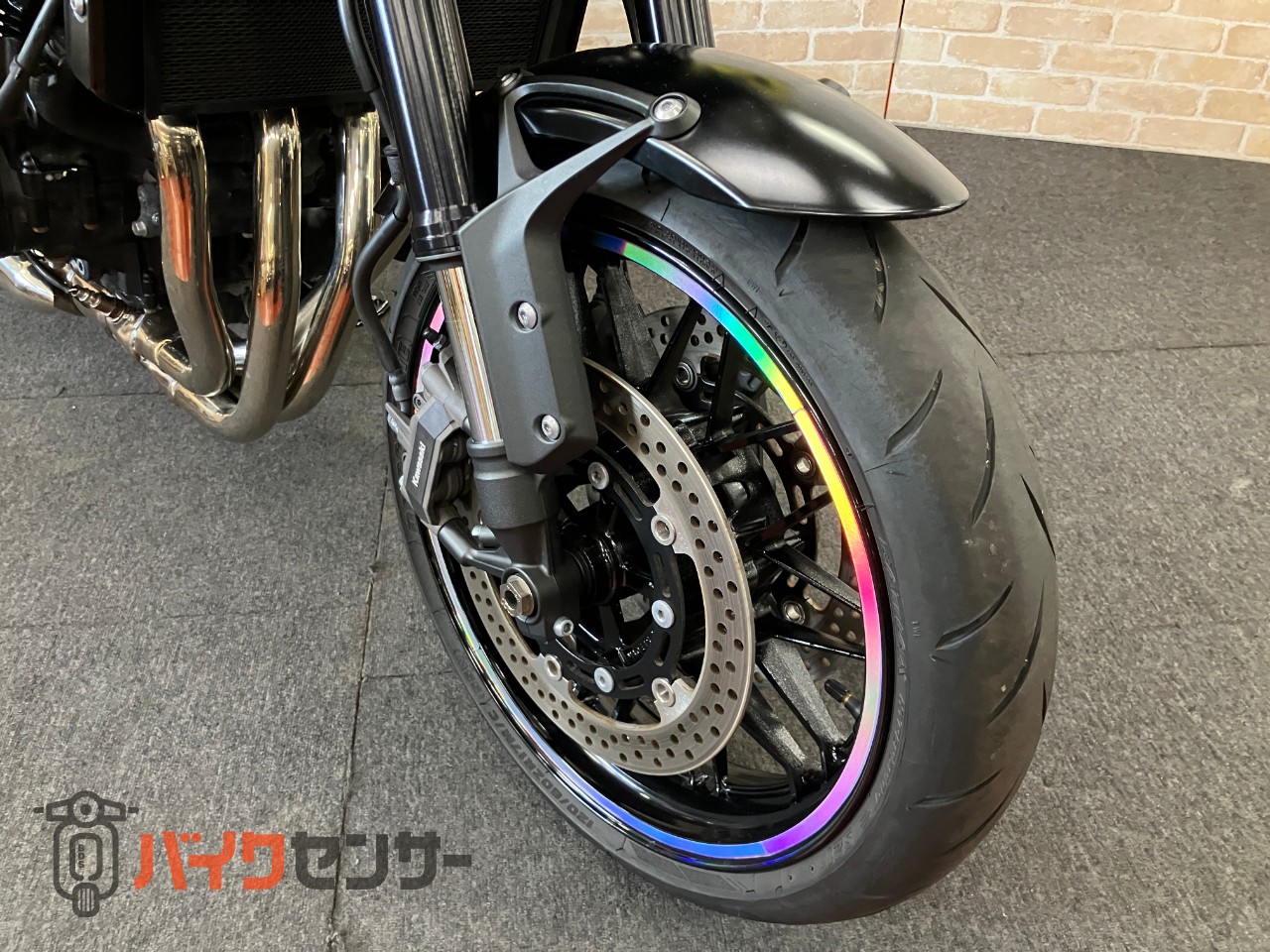Z900RSカフェ マットブラック塗装　アエラ　ステップ　コアガード　ロングテール　PMCクリアテール　ハイサイダーミラー　モリワキガード_33