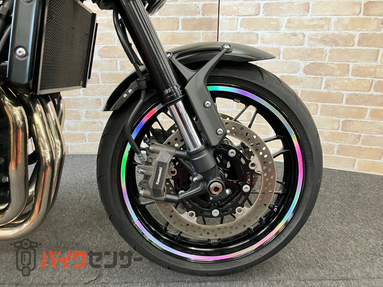 Z900RSカフェ マットブラック塗装　アエラ　ステップ　コアガード　ロングテール　PMCクリアテール　ハイサイダーミラー　モリワキガード_38
