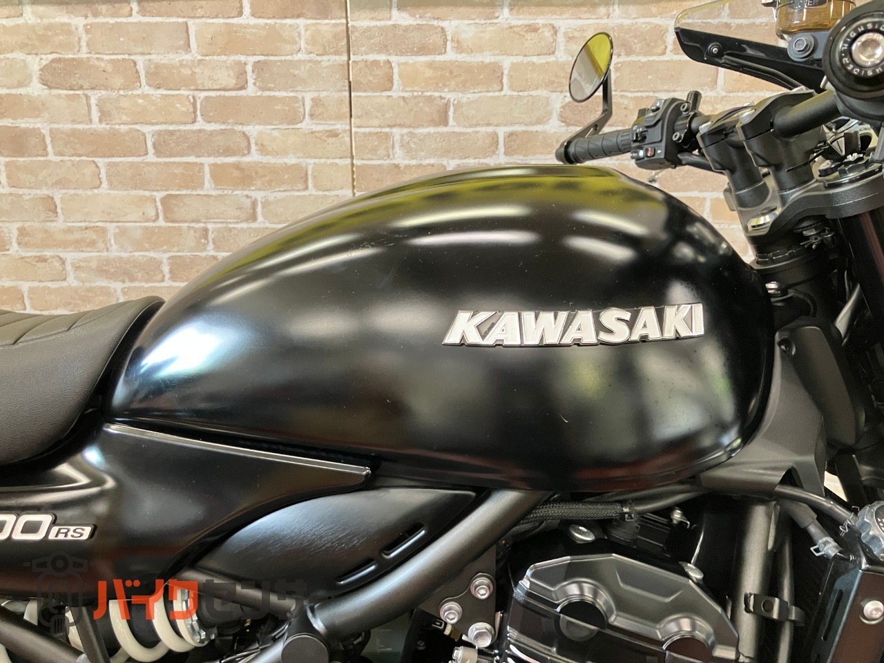 Z900RSカフェ マットブラック塗装　アエラ　ステップ　コアガード　ロングテール　PMCクリアテール　ハイサイダーミラー　モリワキガード_39