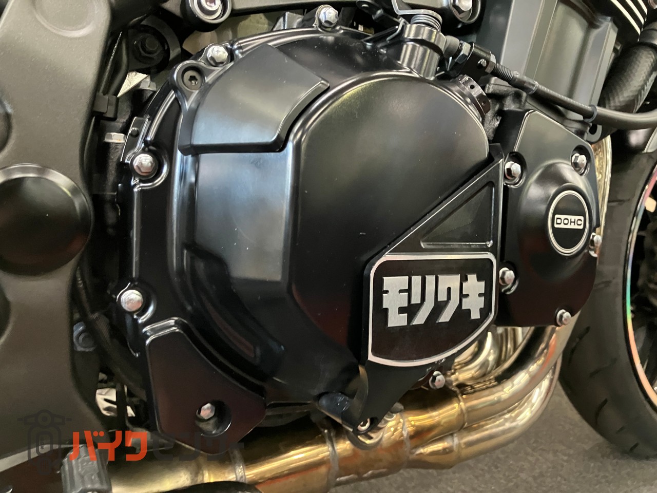 Z900RSカフェ マットブラック塗装　アエラ　ステップ　コアガード　ロングテール　PMCクリアテール　ハイサイダーミラー　モリワキガード_42