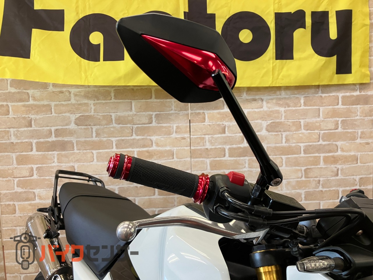 グロム 　５速モデル　TAKEGAWA マフラー　ウインカー　OVERバックステップ　フェンダーレス　ハリケーンハンドル_12