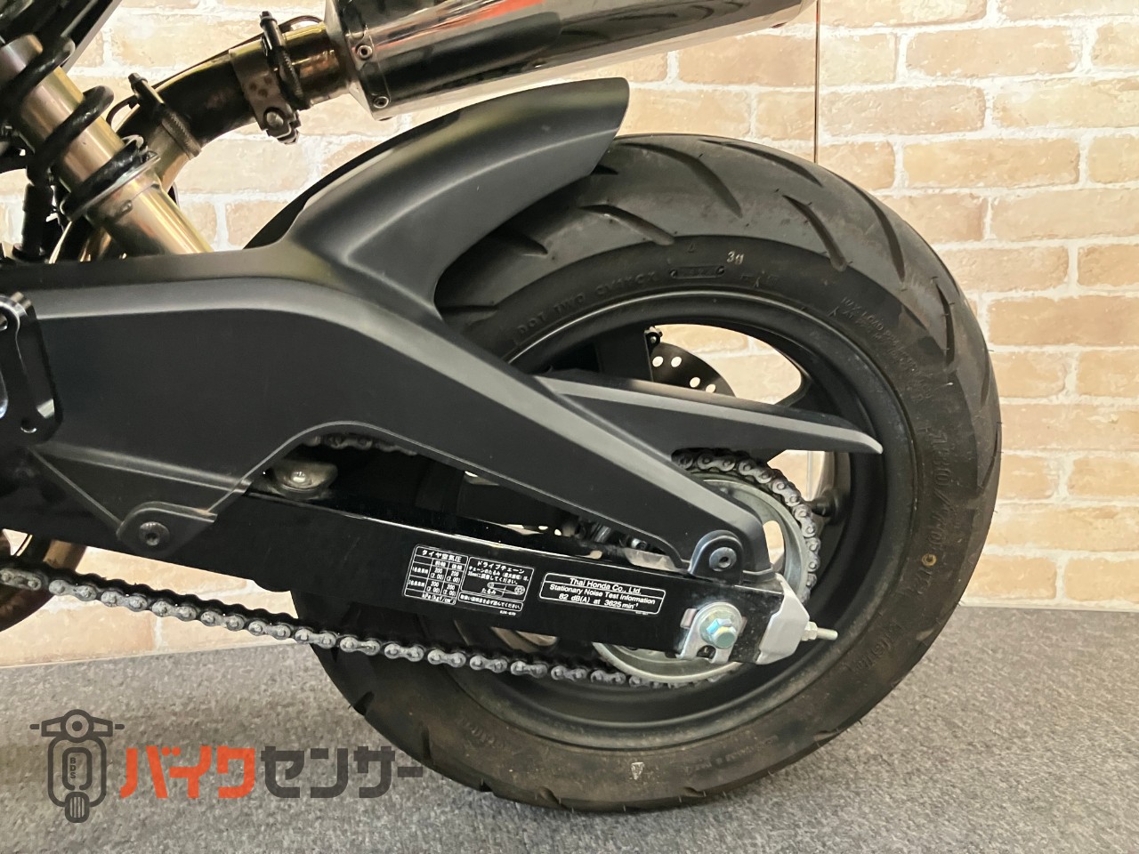 グロム 　５速モデル　TAKEGAWA マフラー　ウインカー　OVERバックステップ　フェンダーレス　ハリケーンハンドル_40