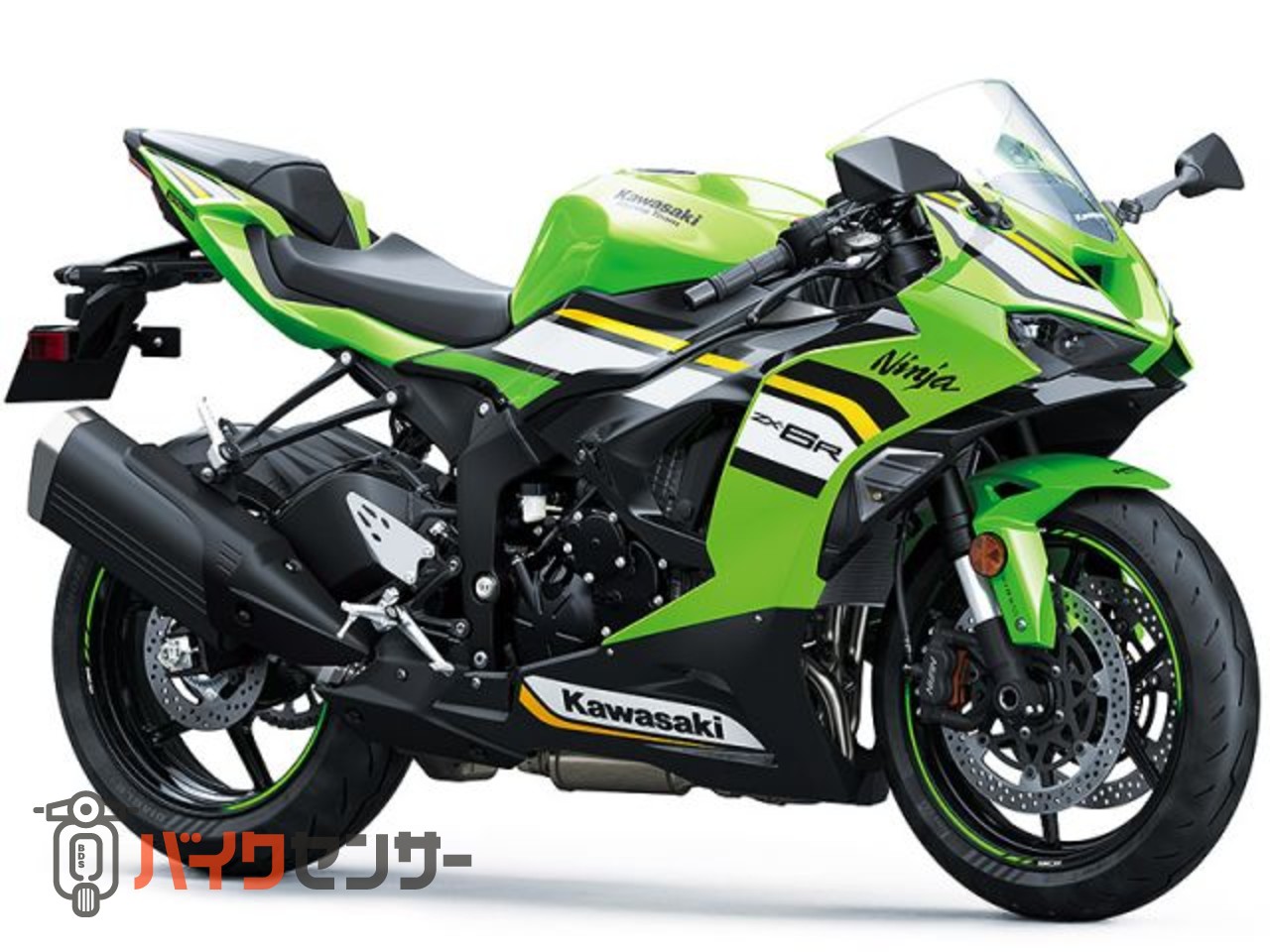 にの カワサキ NINJA ZX-6R ライムグリーン×エボニー ABS B523871