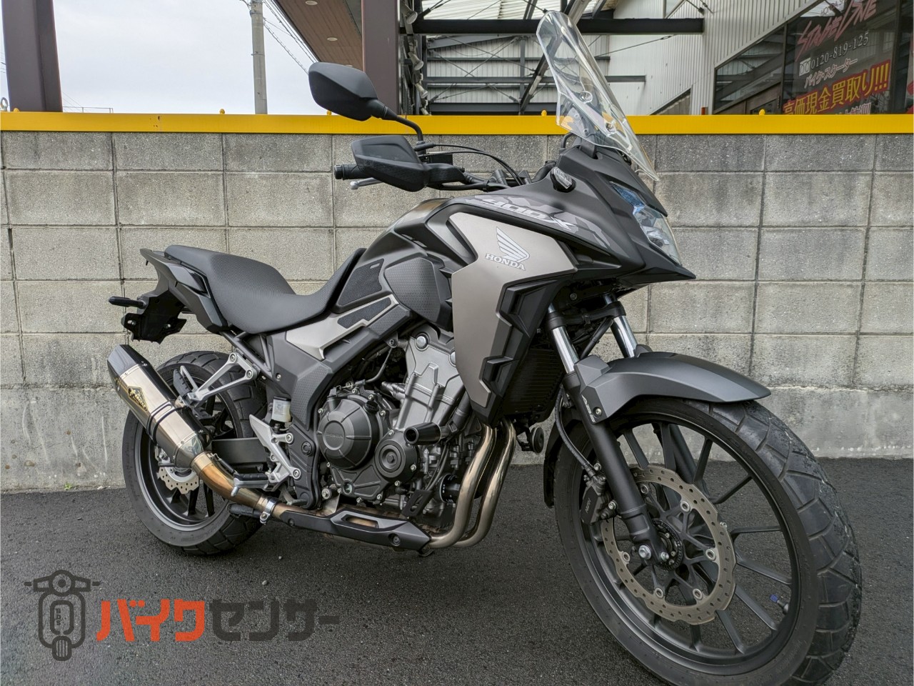 ホンダ 400X r'sギア製スリップオンマフラー B525543| BDSバイクセンサー