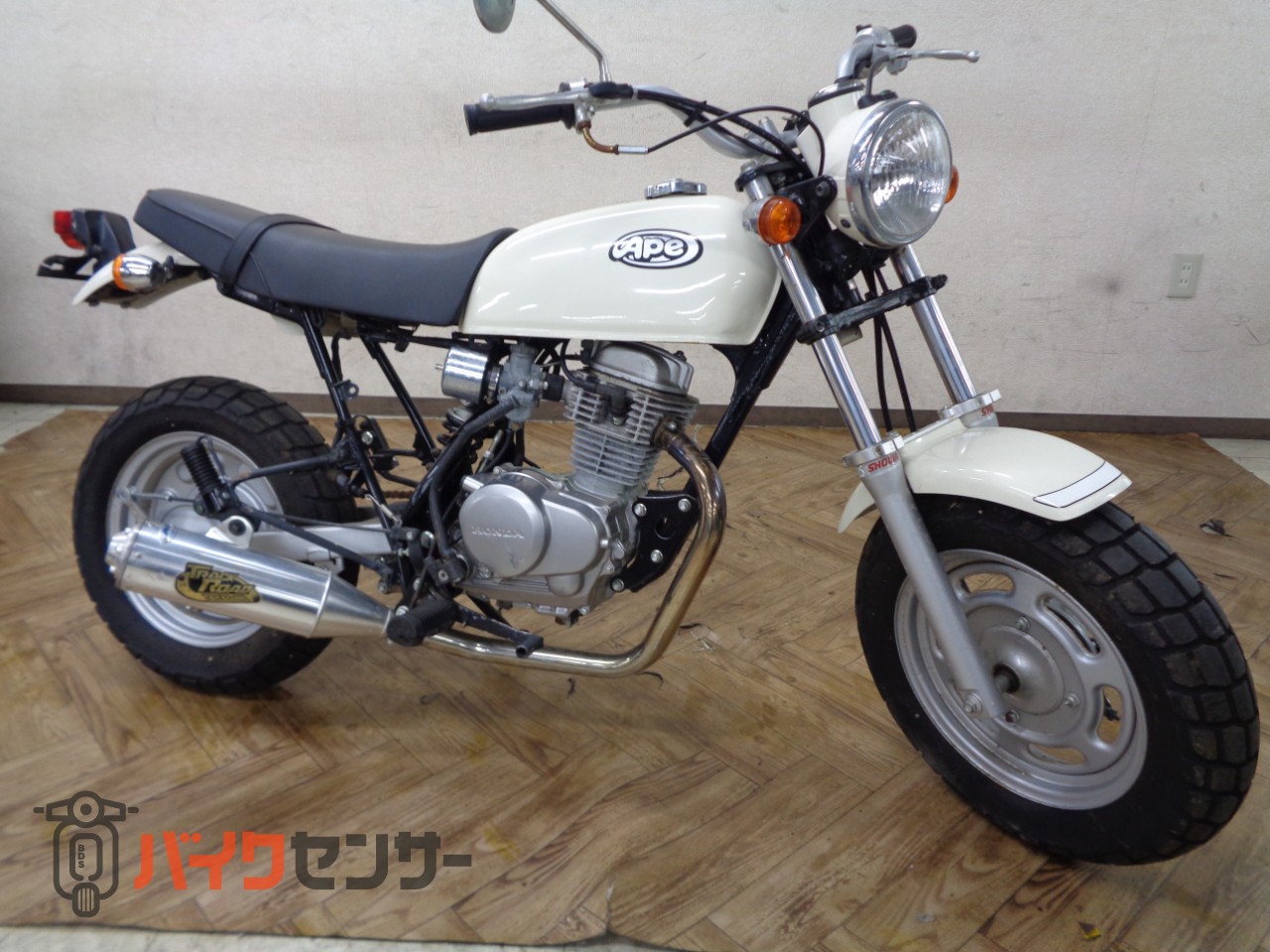 ホンダ エイプ100 スカチューンカスタム タケガワメーター タケガワ