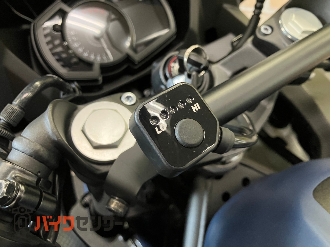 NINJA400　WR'Sマフラー　マウントバー　グリップヒーター　スモークスクリーン_23