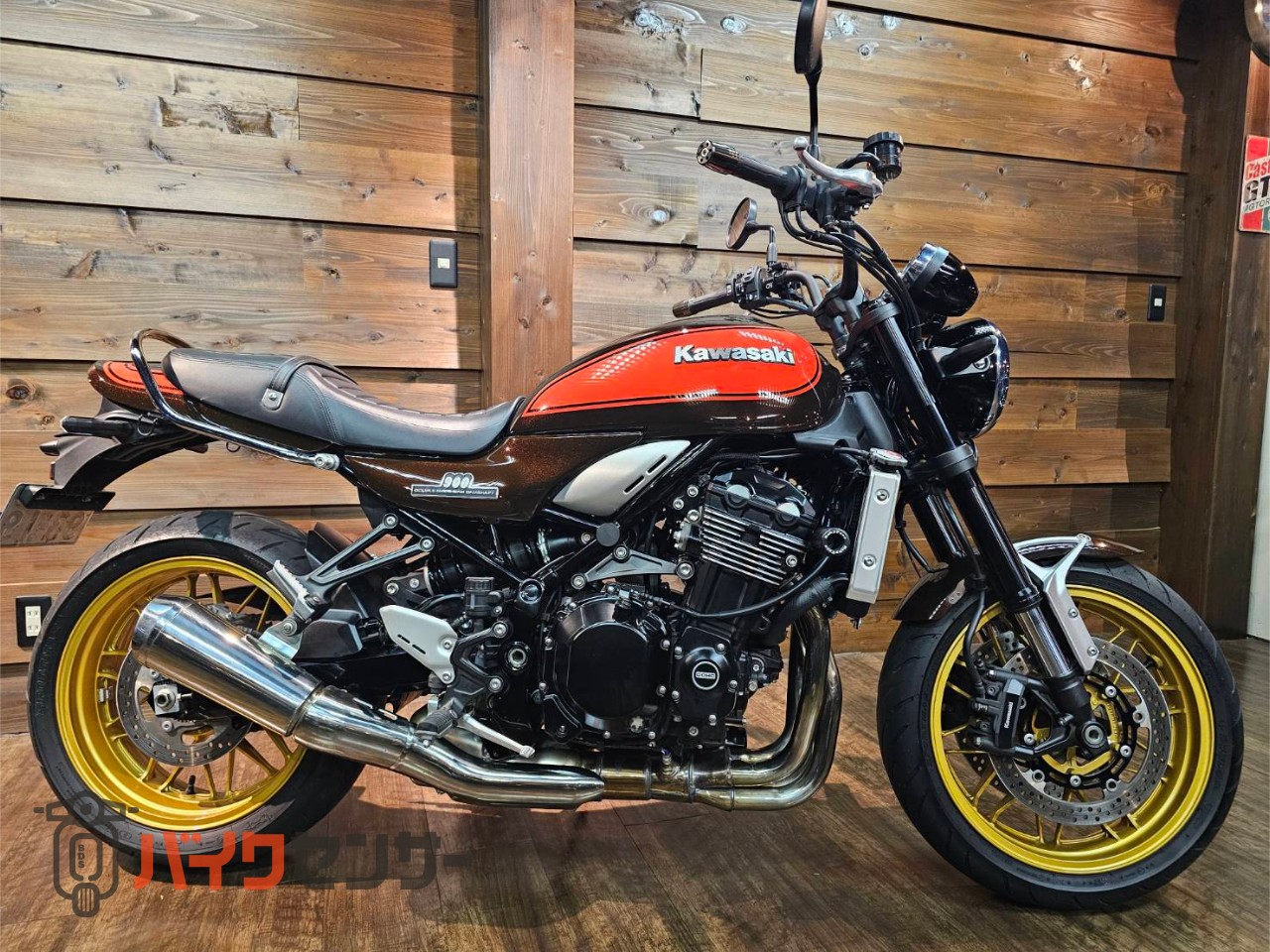 カワサキ Z900RS 火の玉カラー‼ 距離9,160km グリップヒーター