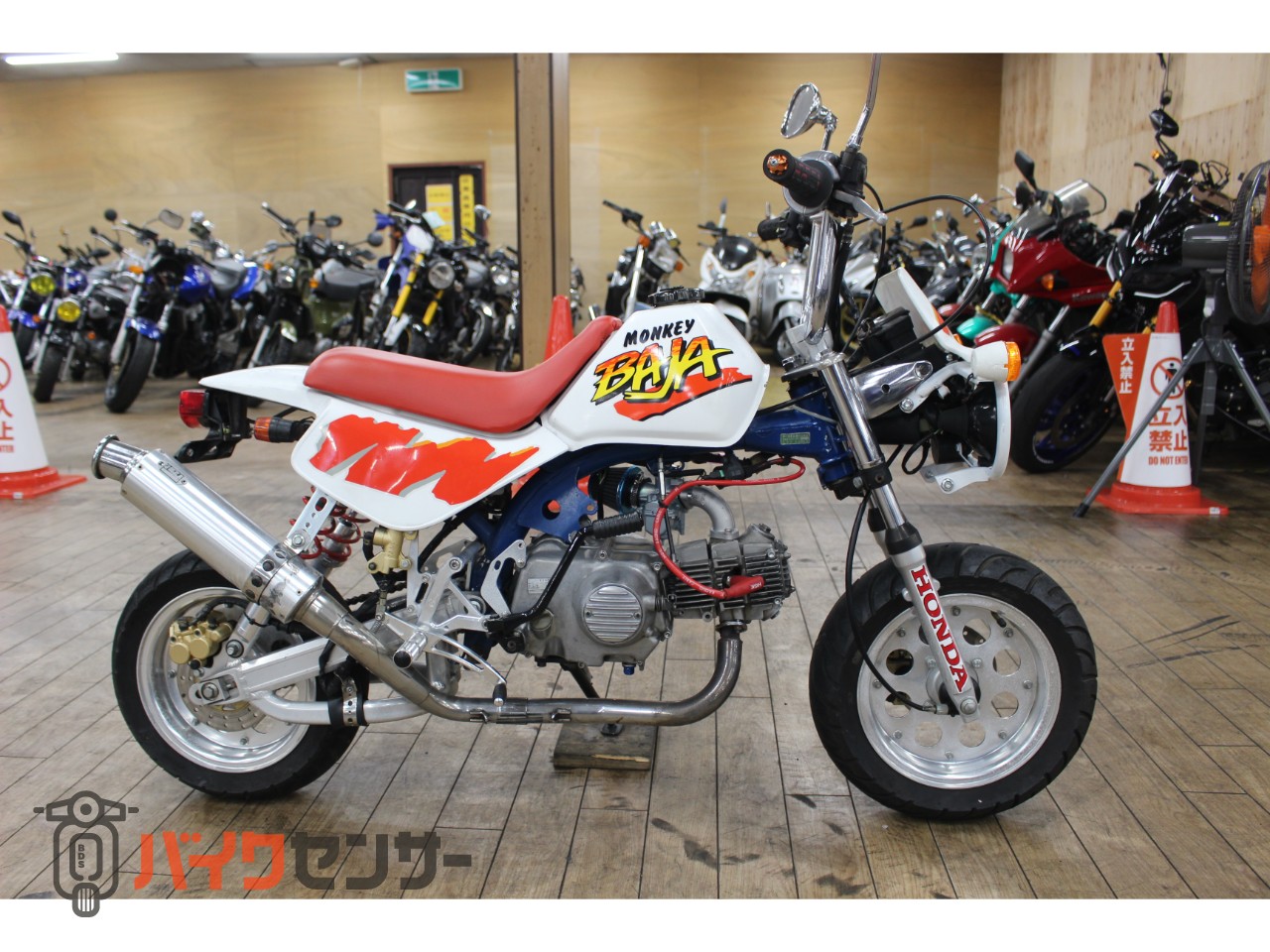 HONDA モンキー　フルカスタム車両 原付】124cc爆速フルカスタムモンキー完成したぜ！！ 4mini