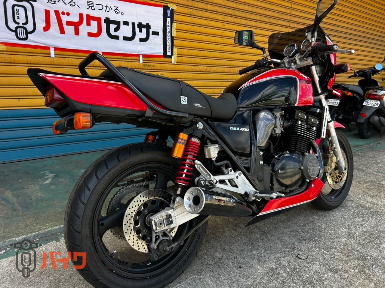 スズキ GSX400インパルス GK79A最終型 ビキニカウル ヨシムラカスタム