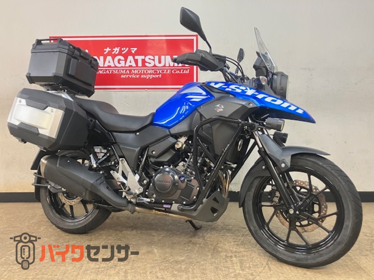 Vストローム250 23年～ SP忠男 Valienteフルセット Vストローム250（23'）用「POWERBOX サイレンサー SPORT」が SP