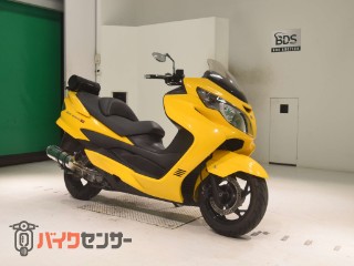 スカイウェイブ250 タイプM　ＣＪ４５Ａモデル　カスタムマフラー　キャリア付き[img2]
