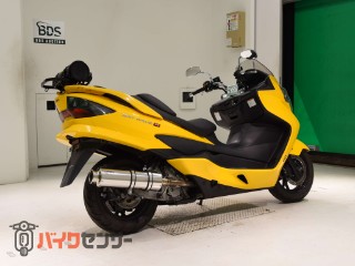 スカイウェイブ250 タイプM　ＣＪ４５Ａモデル　カスタムマフラー　キャリア付き[img4]