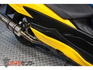 スカイウェイブ250 タイプM　ＣＪ４５Ａモデル　カスタムマフラー　キャリア付き[img24]