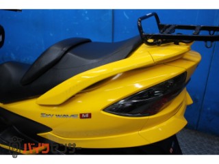 スカイウェイブ250 タイプM　ＣＪ４５Ａモデル　カスタムマフラー　キャリア付き[img47]