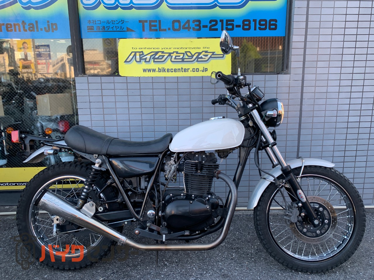 250TRキャブ車スーパートラップ4インチアルミサイレンサーエキパイ付き