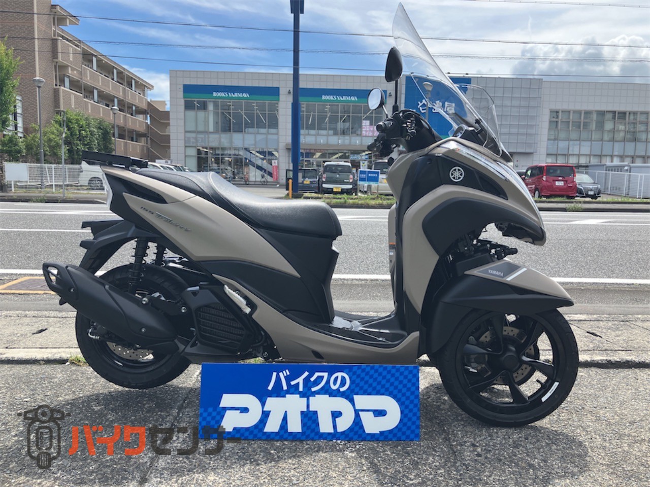 ヤマハ トリシティ155 スクリーン 走行距離2770km ワンオーナー 低走行