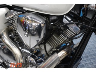 ドラッグスター250　ＶＧ０２Ｊモデル　カスタムマフラー　サイドバック[img13]