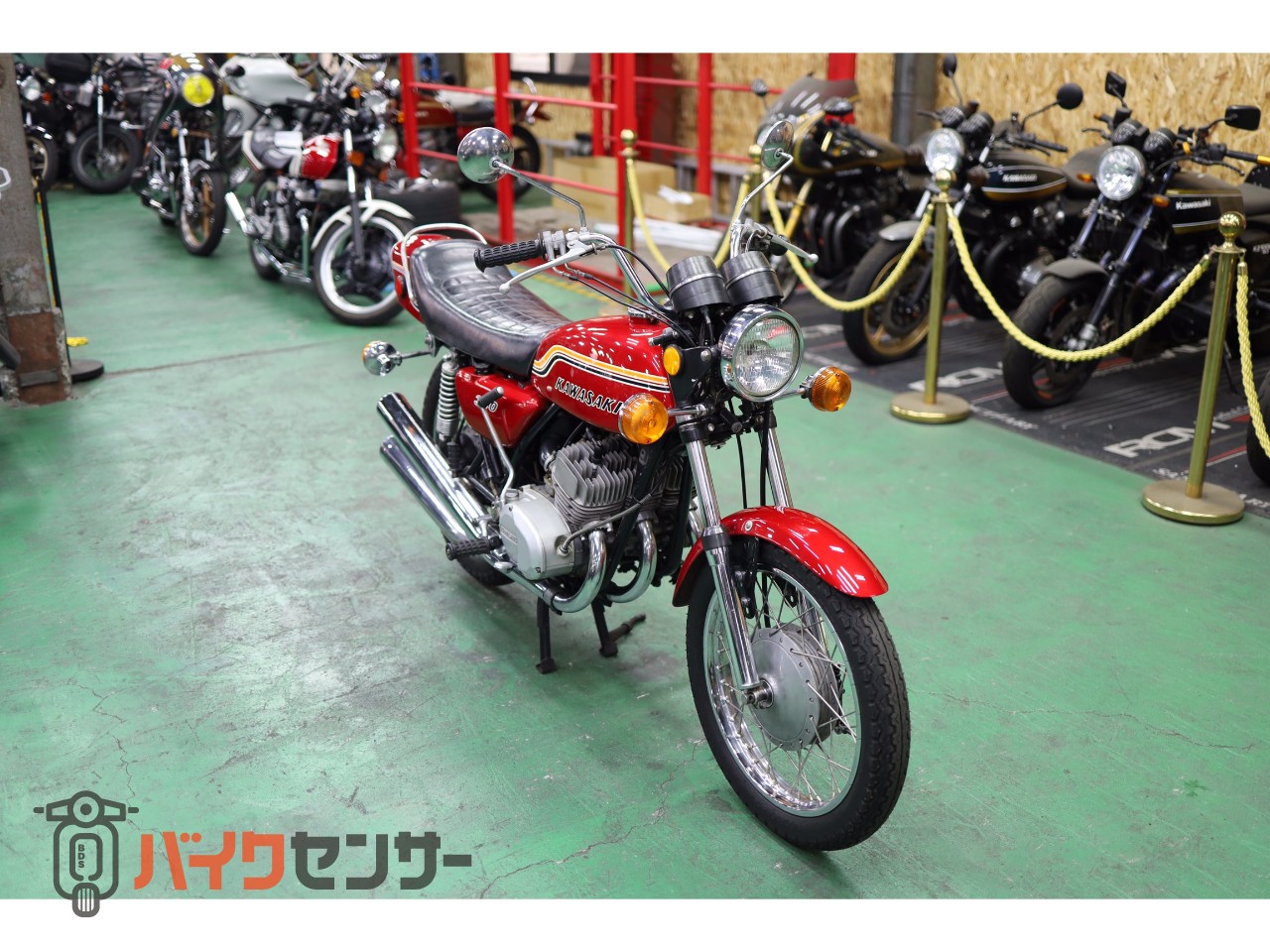 当時物 カワサキ/KAWASAKI バイクカタログ W1/マッハ3/350-ssなど 当時