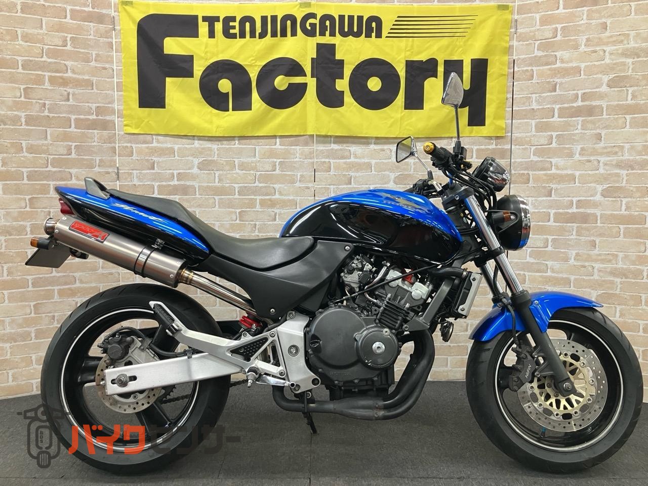 HORNET250　DX ヤマモトスリップオン　フェンダーレス　ウインカーカスタム_0