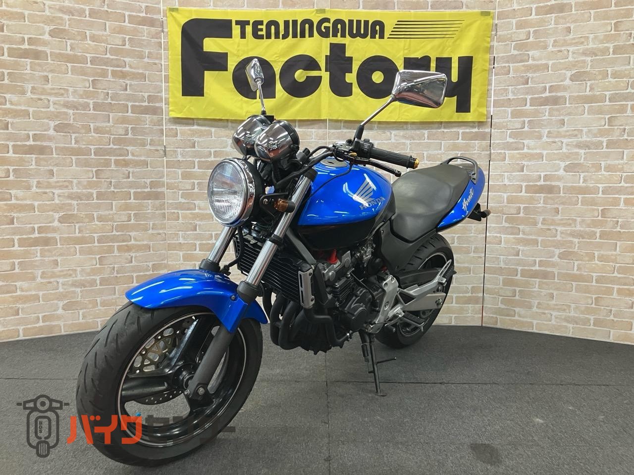 HORNET250　DX ヤマモトスリップオン　フェンダーレス　ウインカーカスタム_3