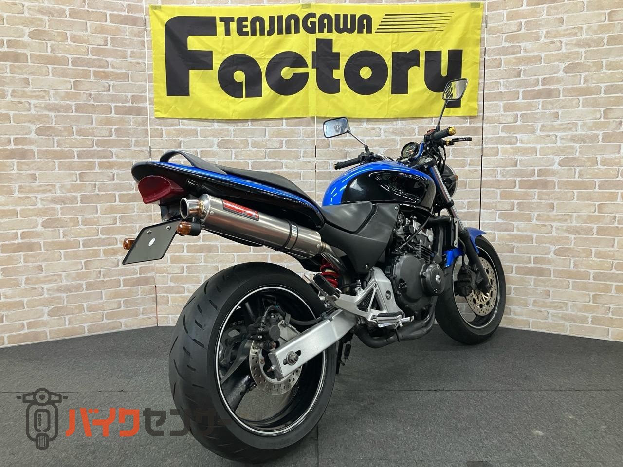 HORNET250　DX ヤマモトスリップオン　フェンダーレス　ウインカーカスタム_4