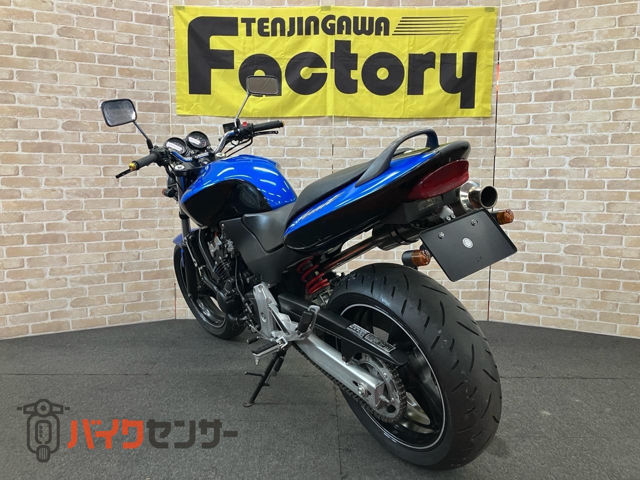 HORNET250　DX ヤマモトスリップオン　フェンダーレス　ウインカーカスタム_5