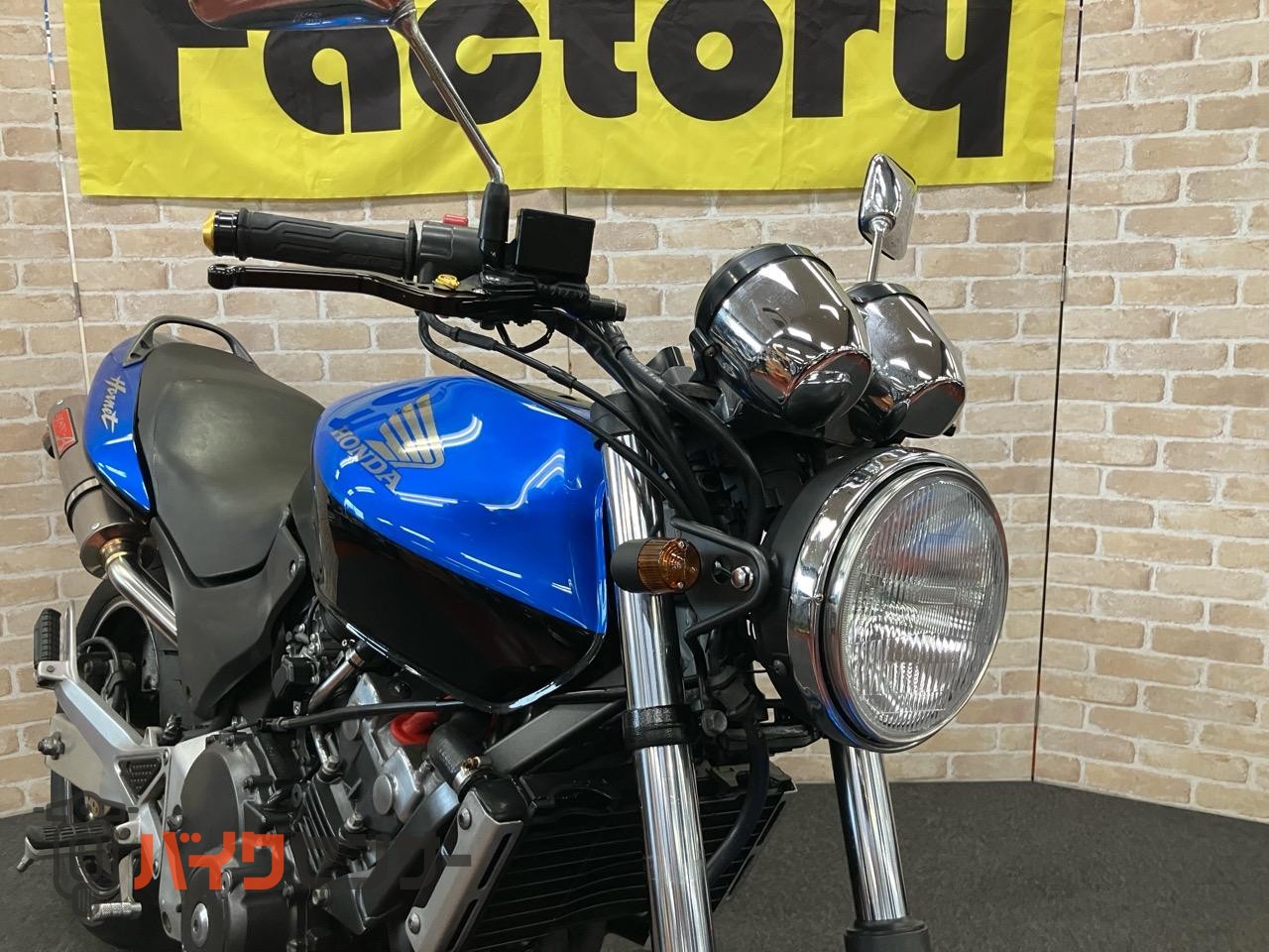 HORNET250　DX ヤマモトスリップオン　フェンダーレス　ウインカーカスタム_15